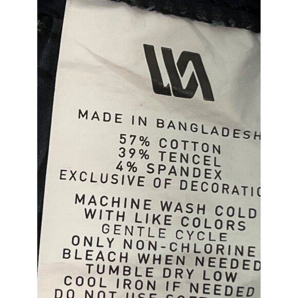 VRST Men's Small 7" Inseam Stretch Shorts Navy Blue Cotton & Polyester - Picture 6 of 9